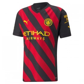 Manchester City Stones 5 Matchtröjor Borta Fotbollströja 2022-2023
